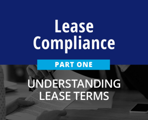 Lease compliance - Part 1 - Understanding lease terms.
