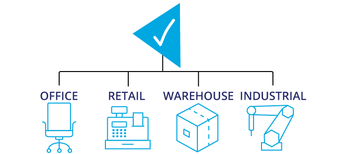 CRESSblue commercial PM software for office, retail, warehouse and industrial commercial properties.